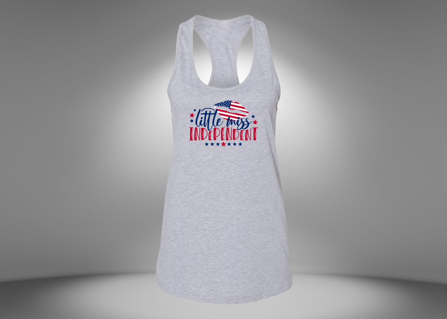Little Miss Independent Racerback Tank Top