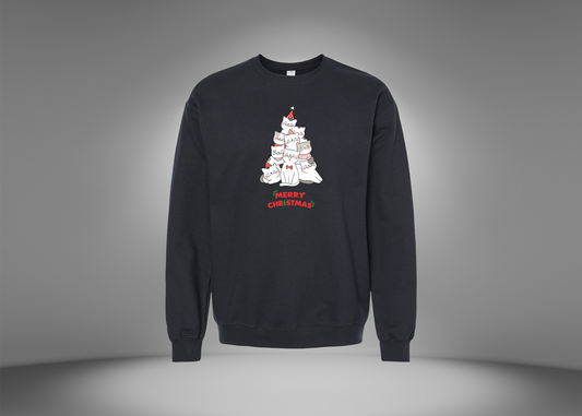 Merry Christmas Cats Sweatshirt
