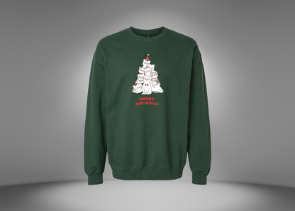 Merry Christmas Cats Sweatshirt