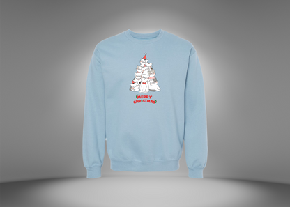 Merry Christmas Cats Sweatshirt