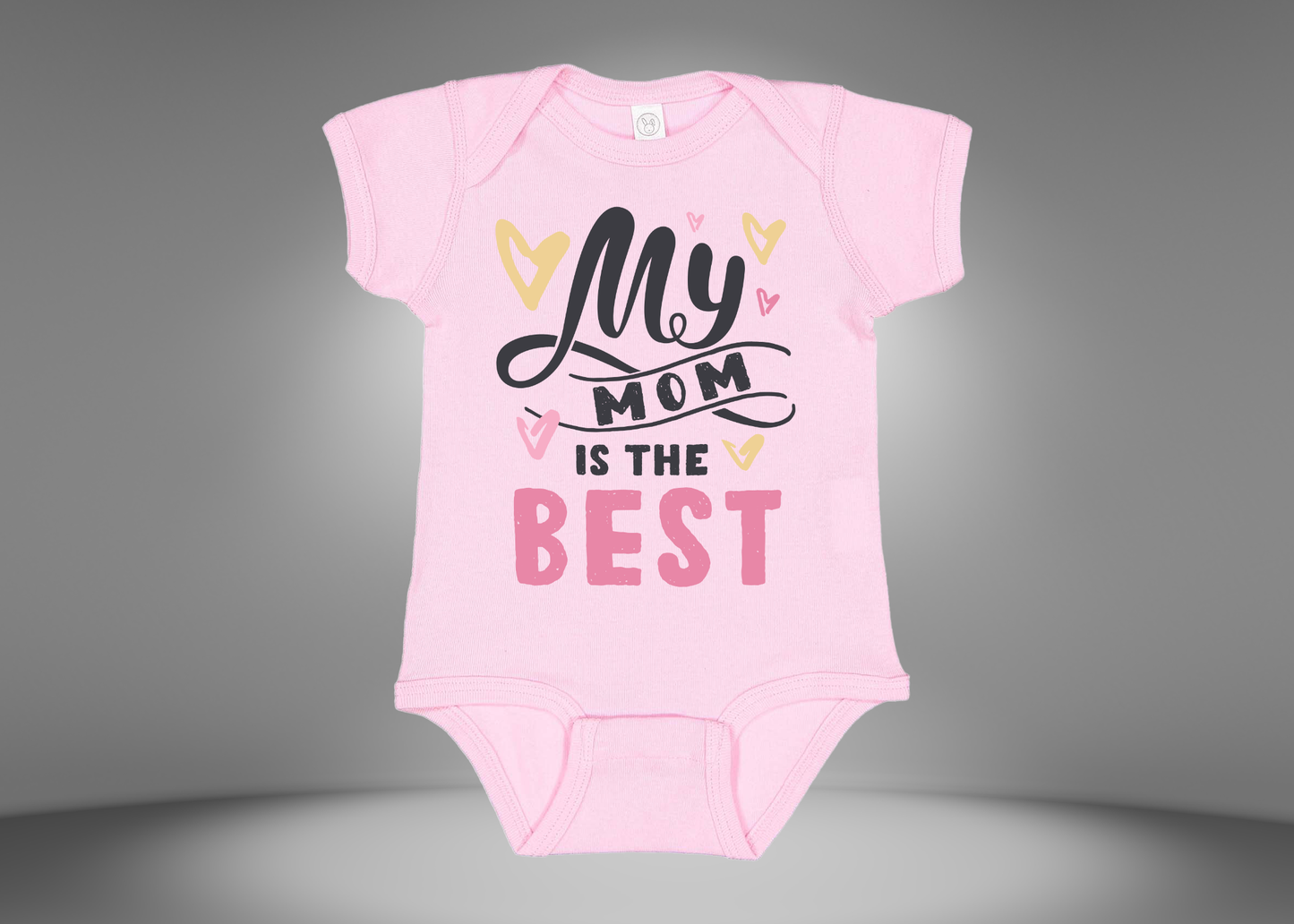 My Mom is The Best Rib Bodysuit Onesies