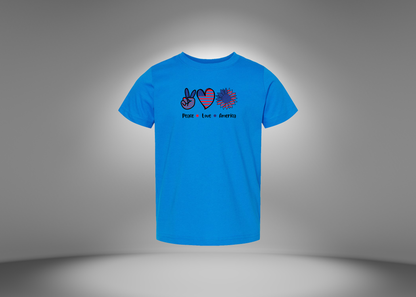 Peace Love America Toddler T-Shirt