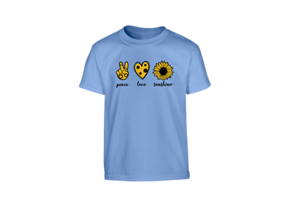 Peace, Love, Sunshine Youth T-Shirt