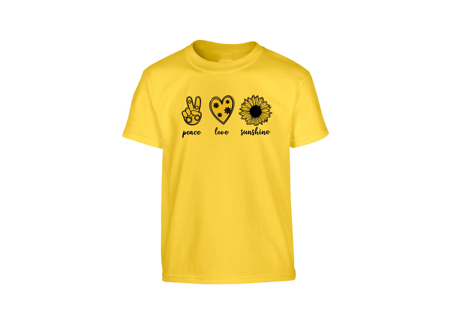 Peace, Love, Sunshine Youth T-Shirt