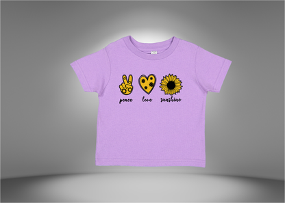 Peace, Love, Sunshine Toddler T-Shirt