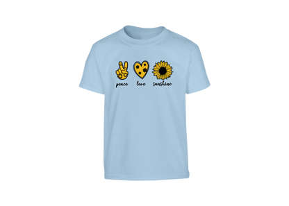 Peace, Love, Sunshine Youth T-Shirt