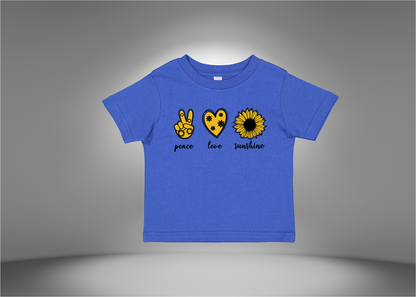 Peace, Love, Sunshine Toddler T-Shirt