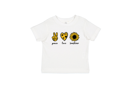 Peace, Love, Sunshine Toddler T-Shirt