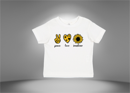 Peace, Love, Sunshine Toddler T-Shirt