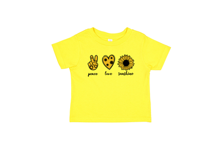 Peace, Love, Sunshine Toddler T-Shirt