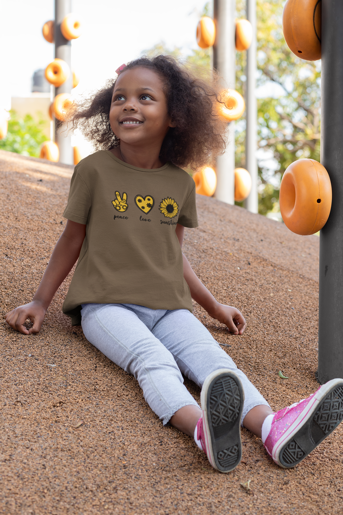 Peace, Love, Sunshine Youth T-Shirt