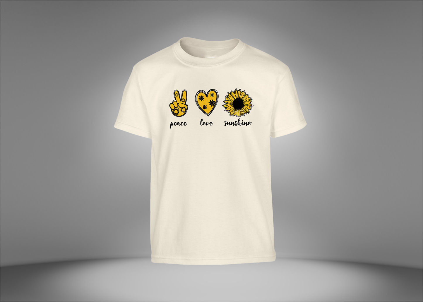 Peace, Love, Sunshine Youth T-Shirt