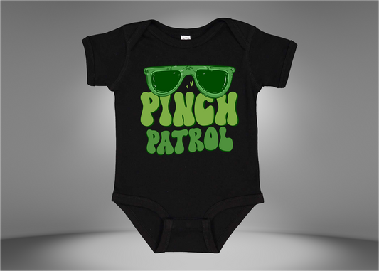 Pinch Patrol Baby Rib Bodysuit Onesies