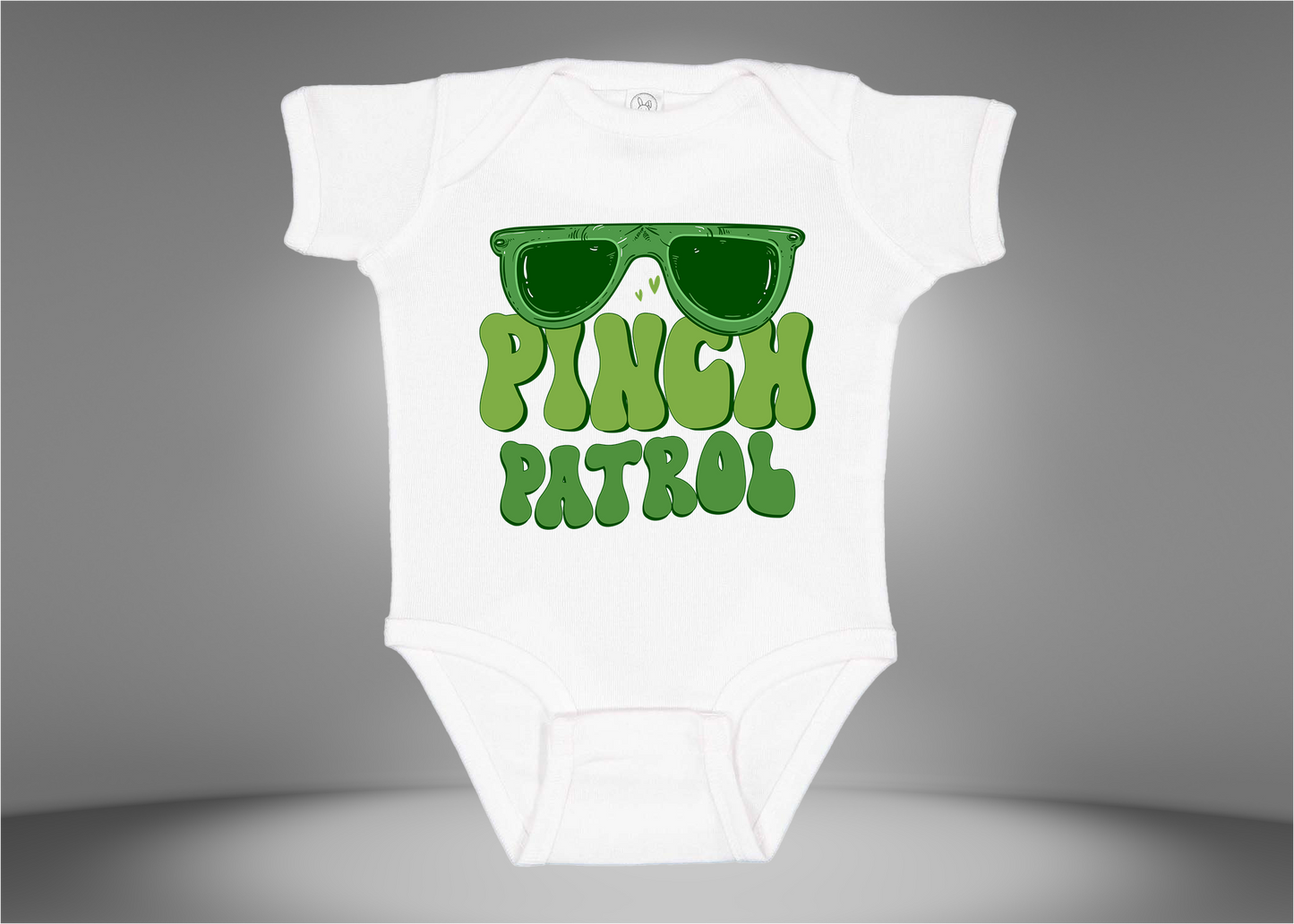 Pinch Patrol Baby Rib Bodysuit Onesies
