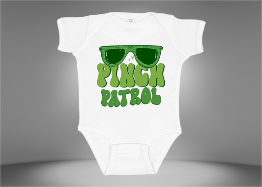 Pinch Patrol Baby Rib Bodysuit Onesies
