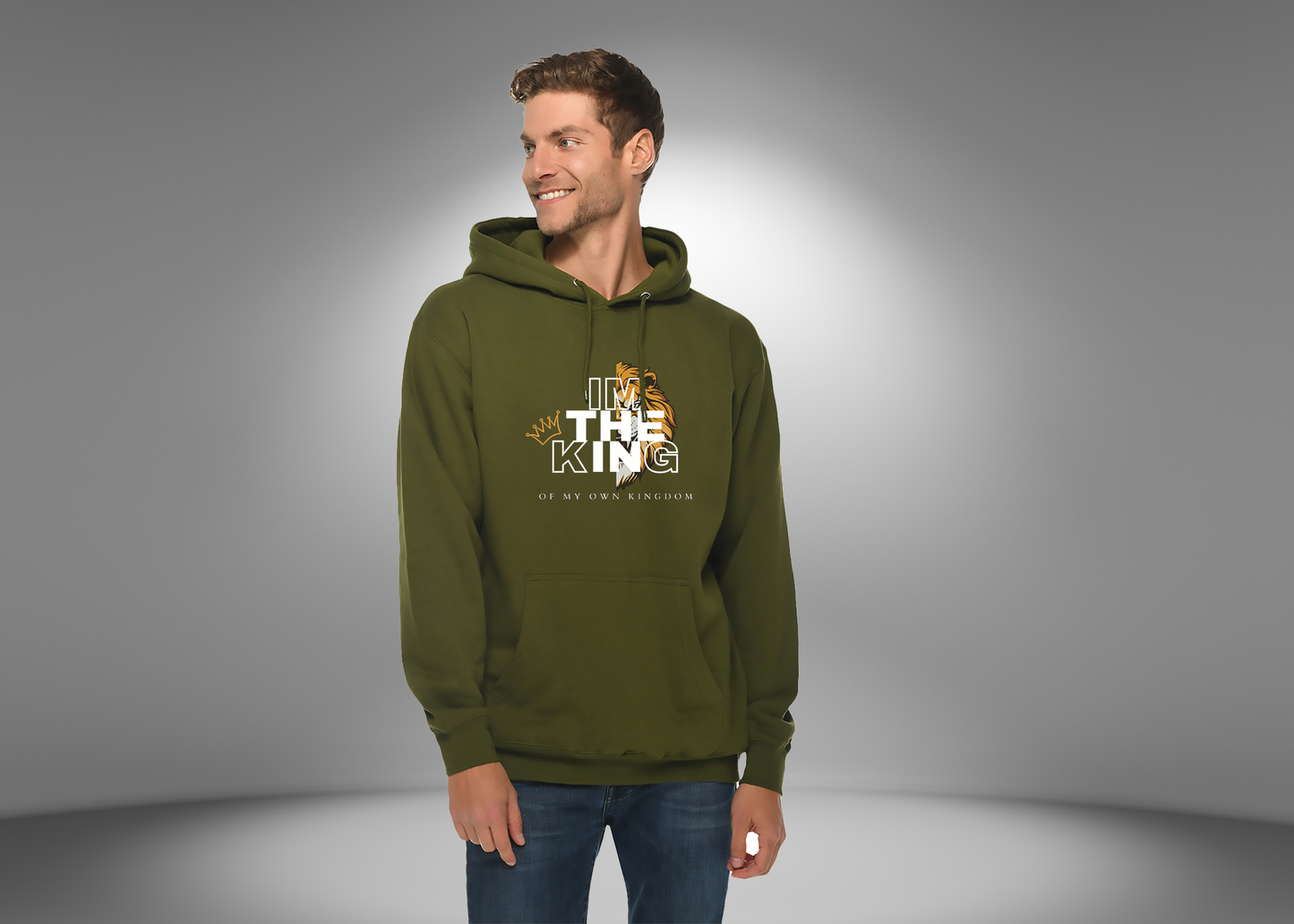 I Am King Premium Pullover Hoodie