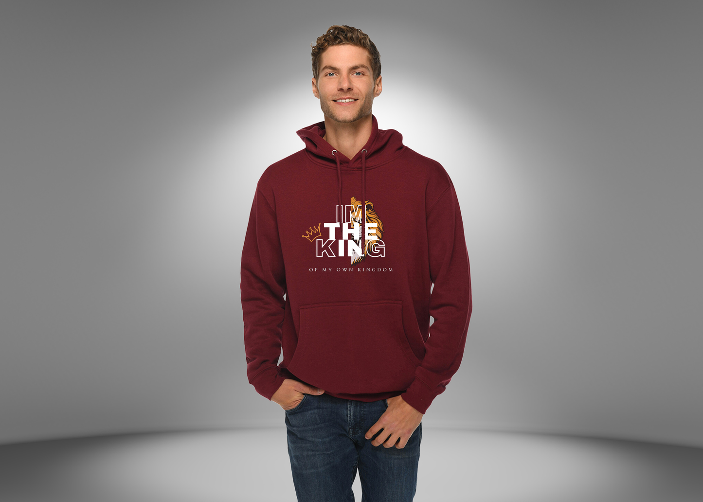 I Am King Premium Pullover Hoodie