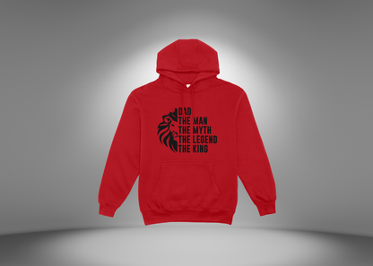 The Man, The Myth, The Legend, The King Men's Hoodie