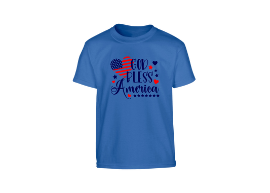 God Bless America Youth T-Shirt