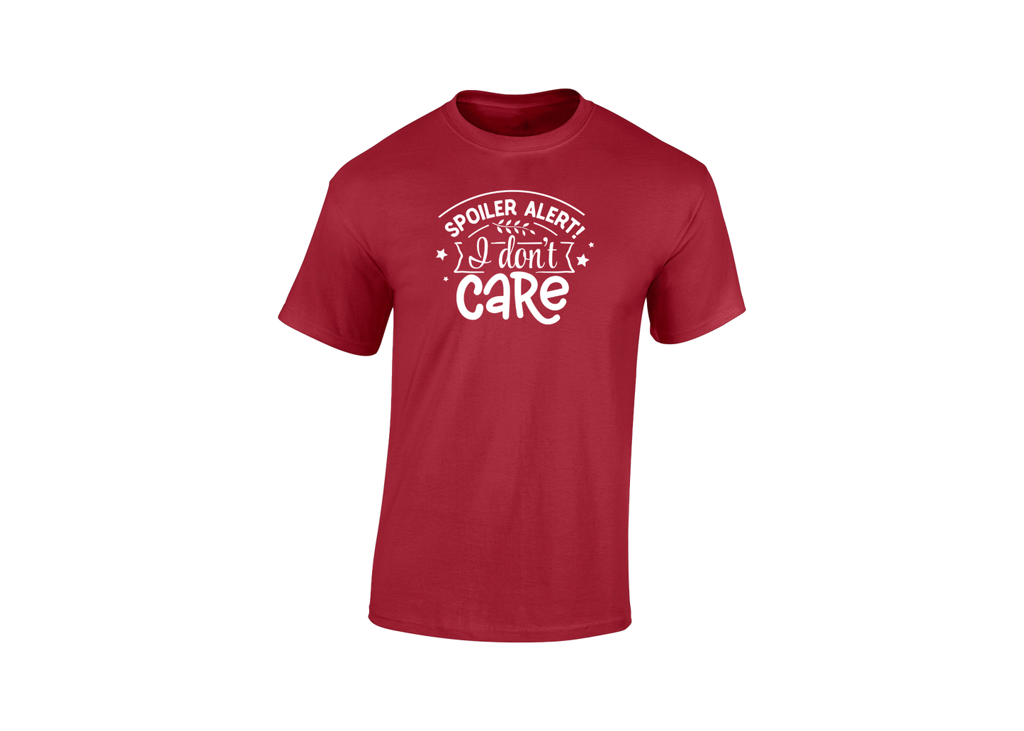 Spoiler Alert! I Don't Care Men's T-Shirt