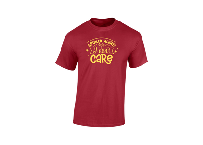 Spoiler Alert! I Don't Care Men's T-Shirt