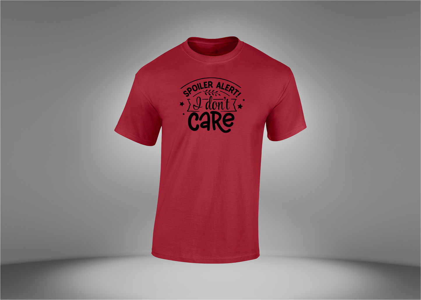 Spoiler Alert! I Don't Care Men's T-Shirt