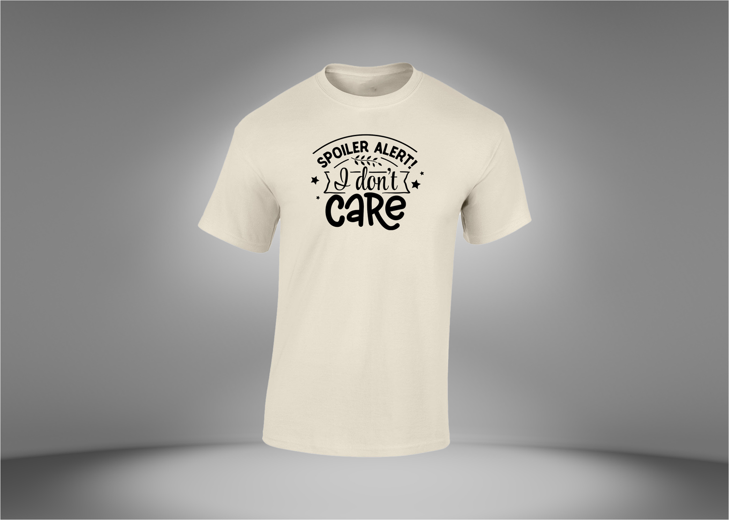 Spoiler Alert! I Don't Care Men's T-Shirt