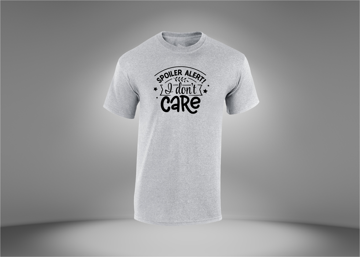 Spoiler Alert! I Don't Care Men's T-Shirt