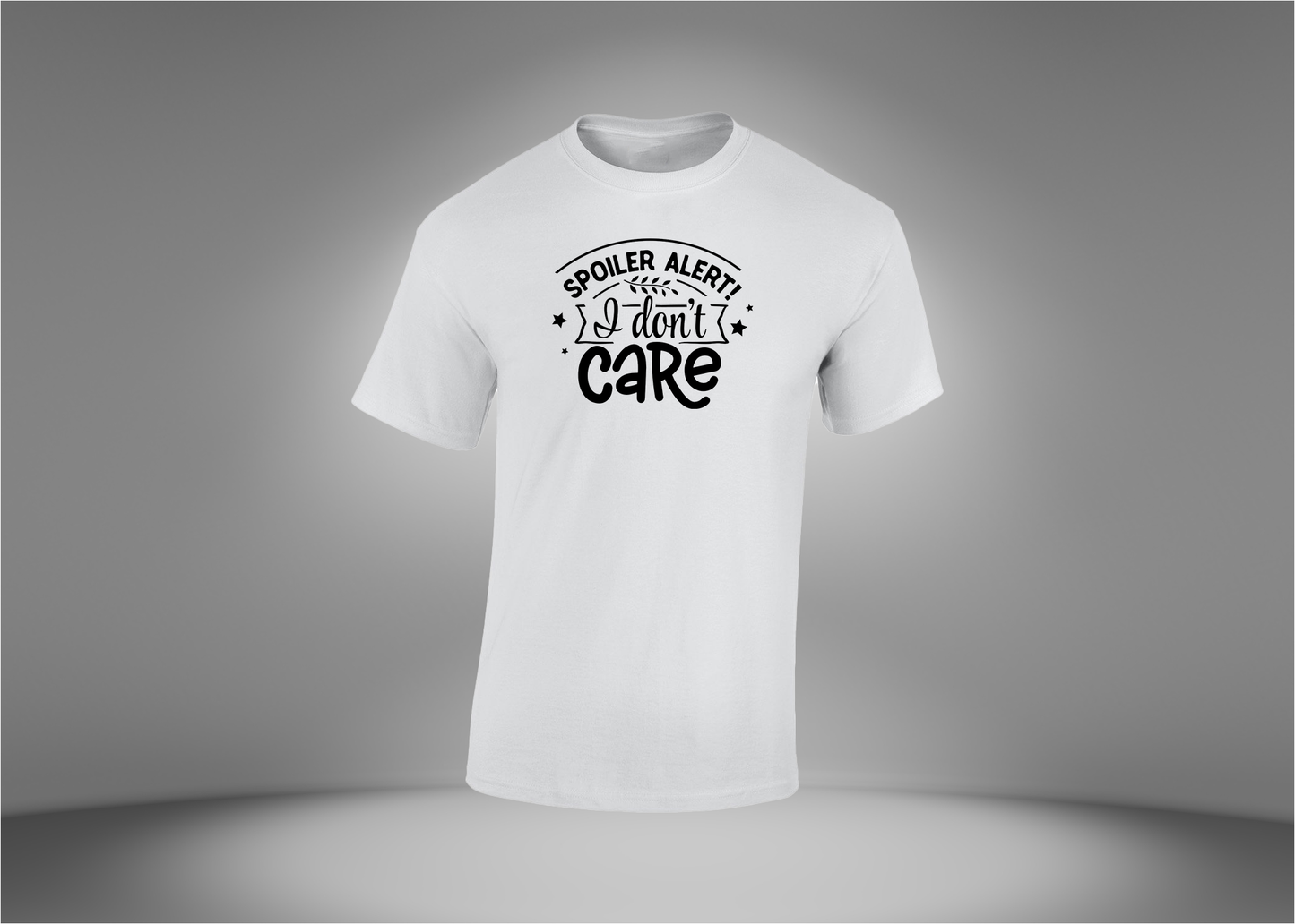 Spoiler Alert! I Don't Care Men's T-Shirt