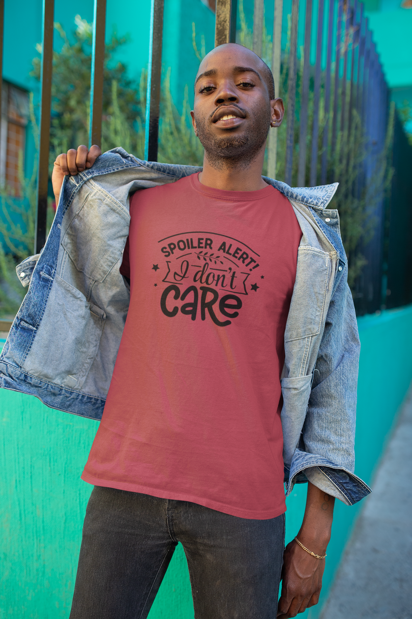 Spoiler Alert! I Don't Care Men's T-Shirt