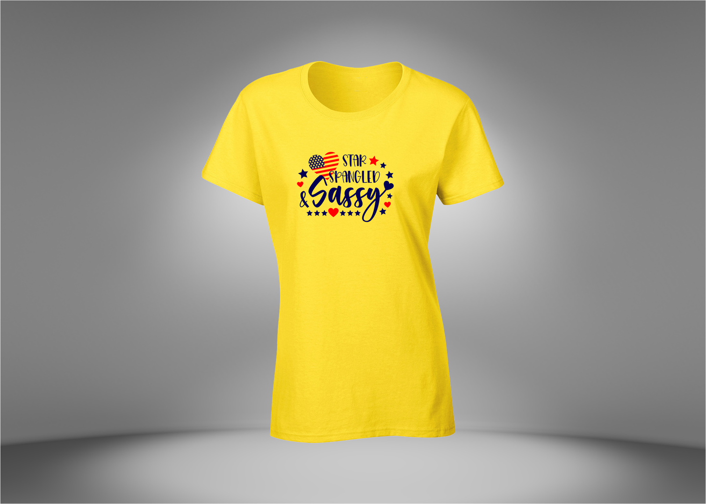 Star Spangled Sassy Women's T-Shirt