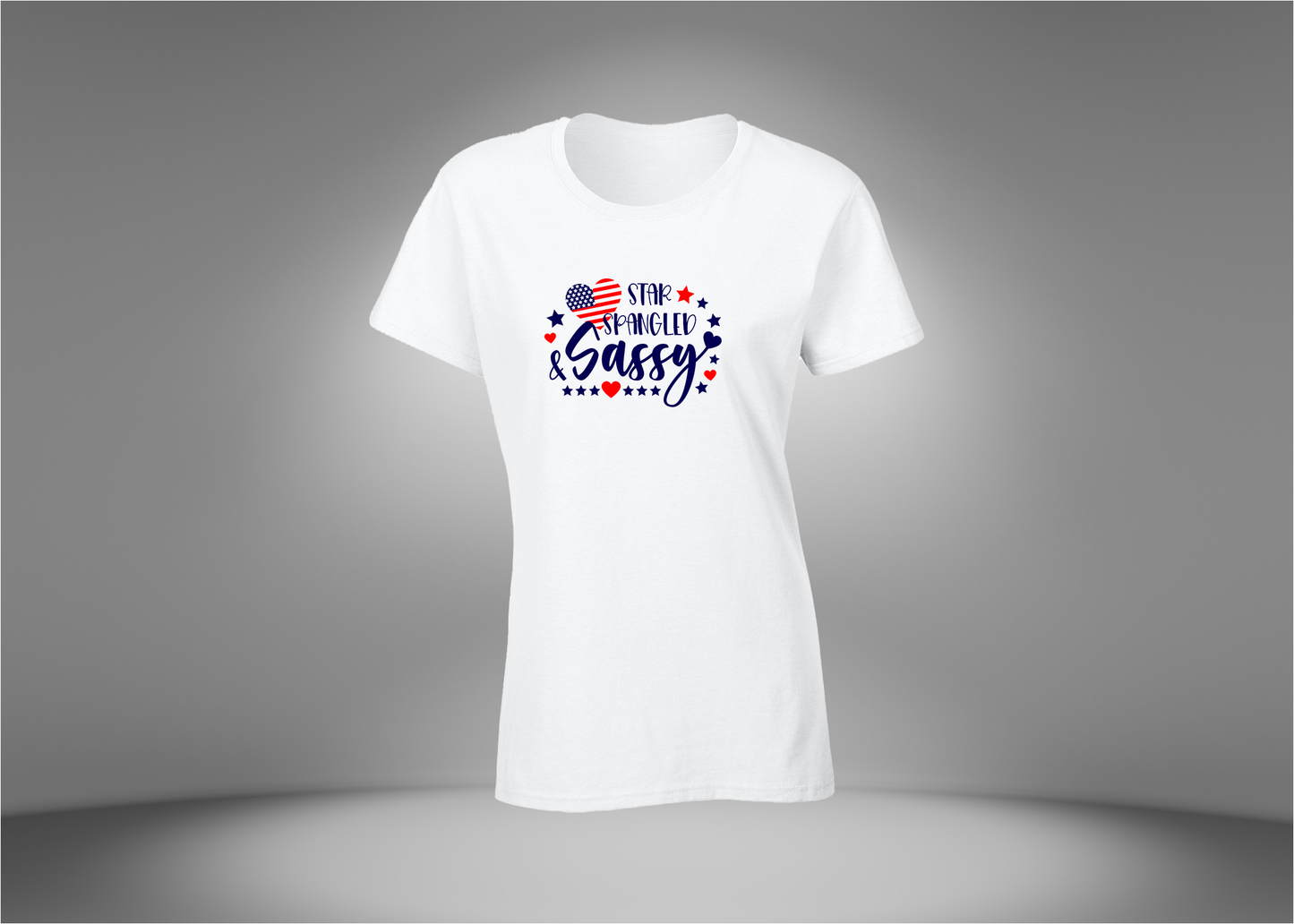 Star Spangled Sassy Women's T-Shirt