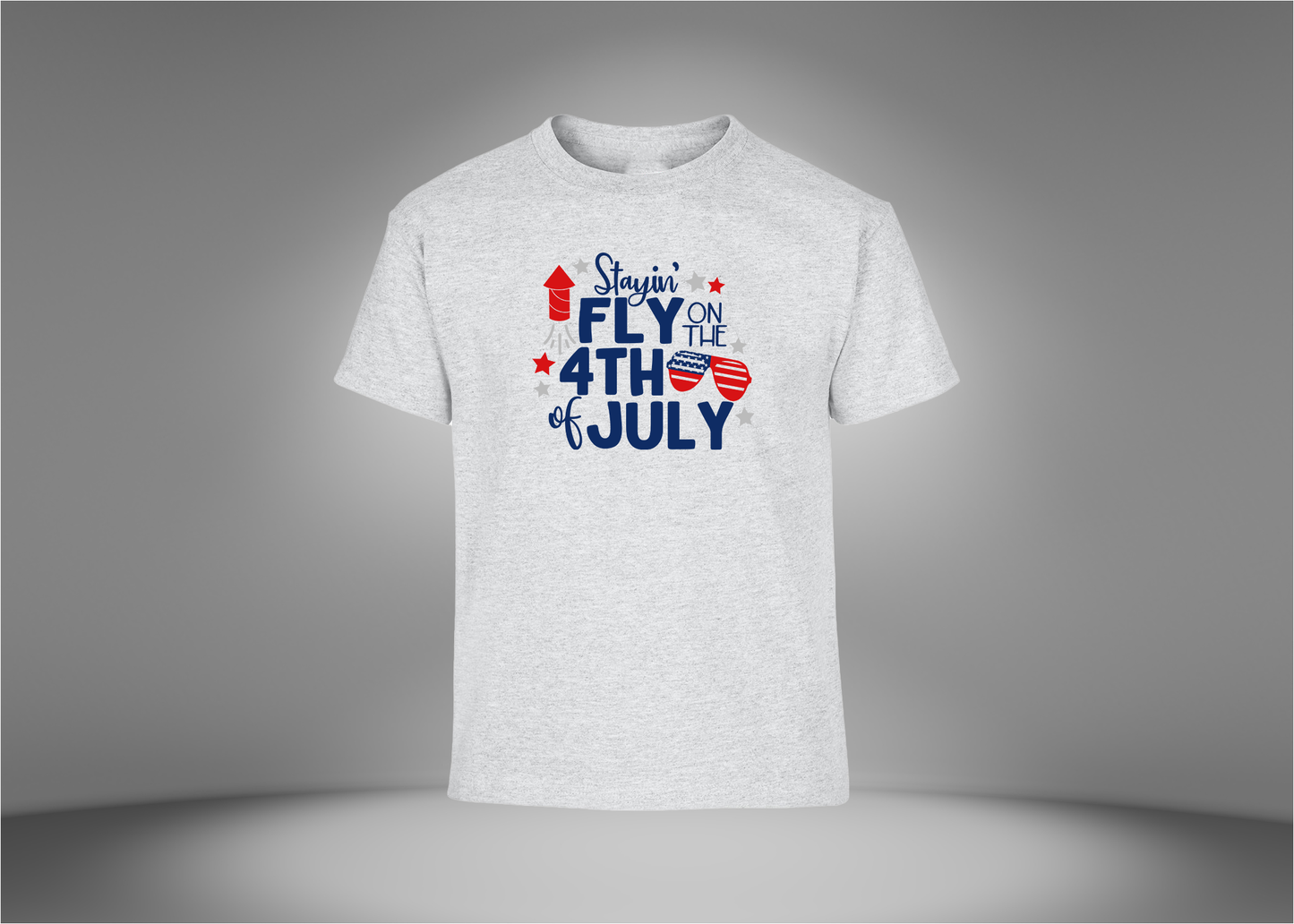 Stayin Fly on The 4th of July Youth T-Shirt