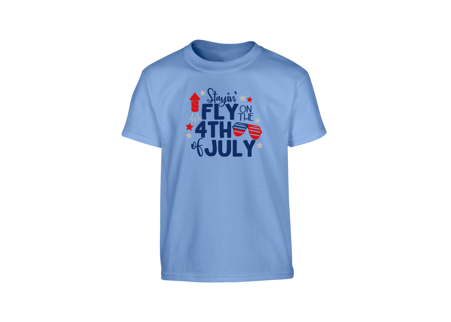 Stayin Fly on The 4th of July Youth T-Shirt