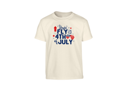 Stayin Fly on The 4th of July Youth T-Shirt