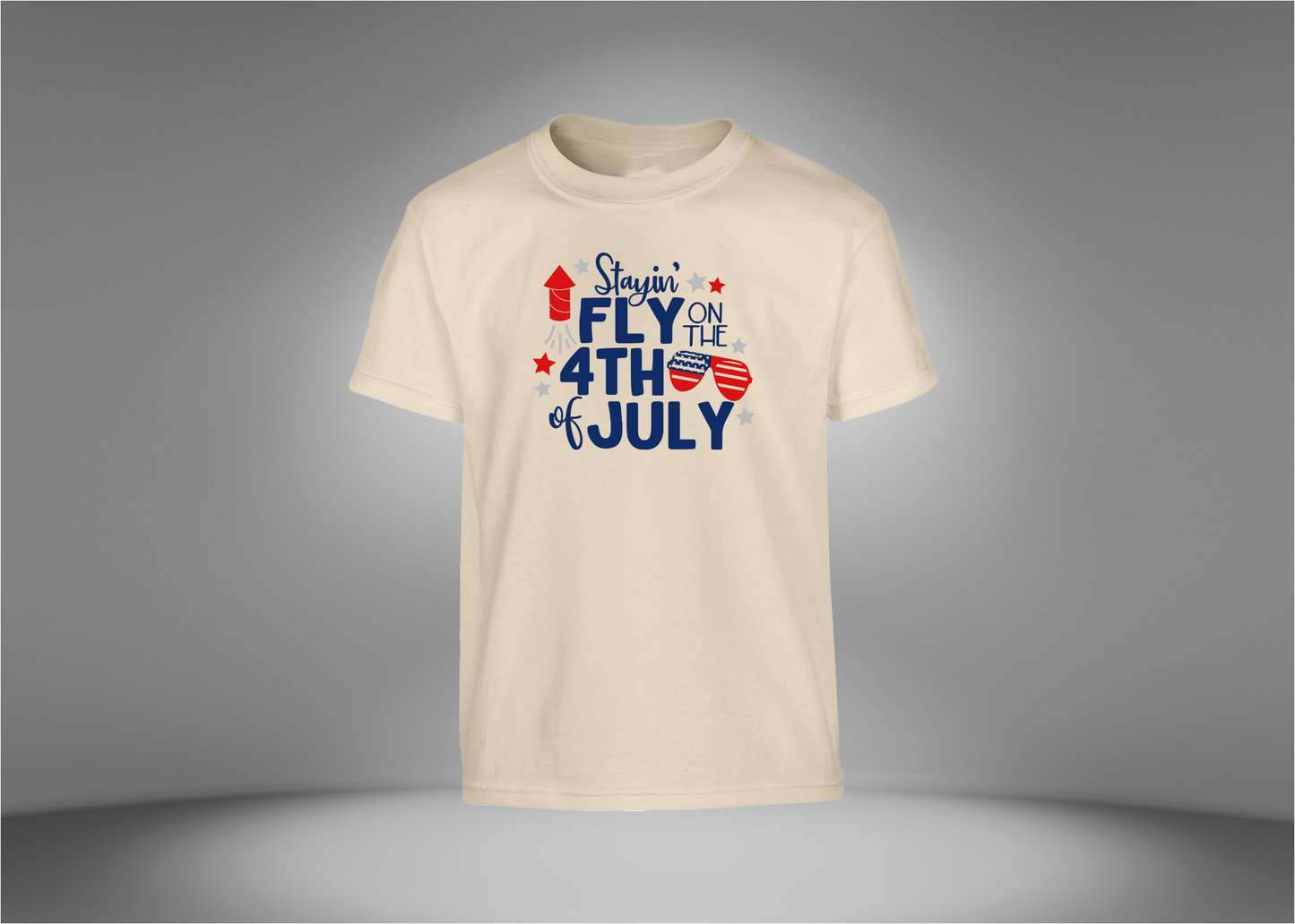 Stayin Fly on The 4th of July Youth T-Shirt