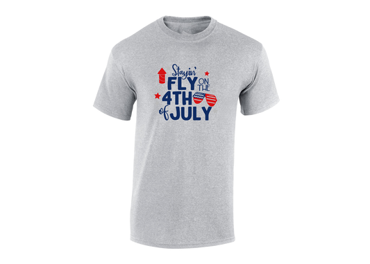 Stayin Fly on The 4th of July Unisex T-Shirt