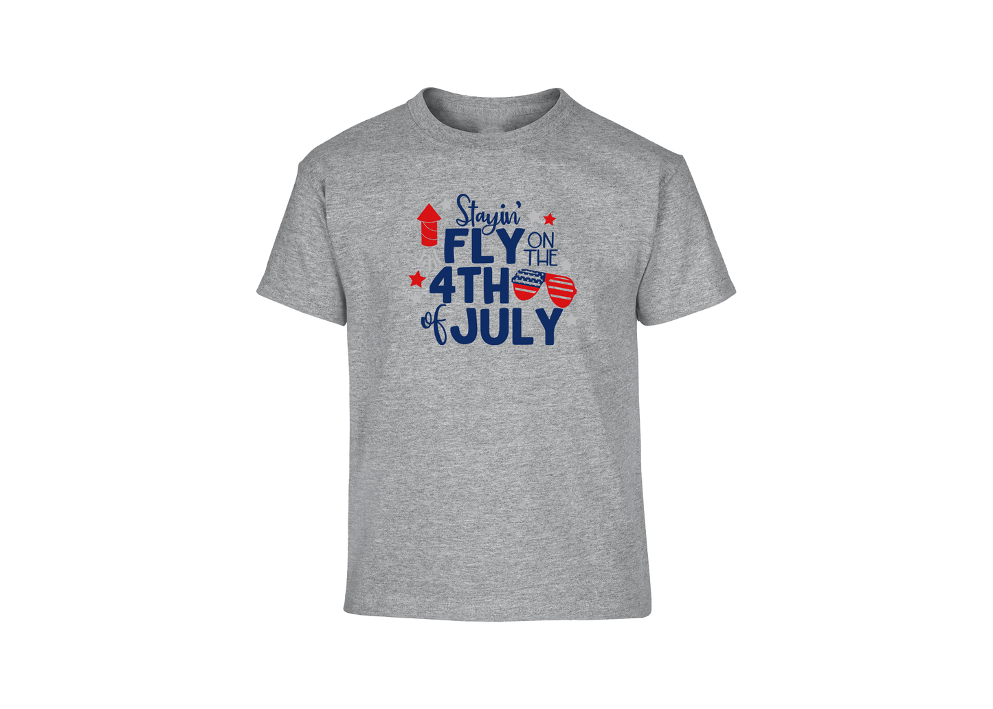 Stayin Fly on The 4th of July Youth T-Shirt