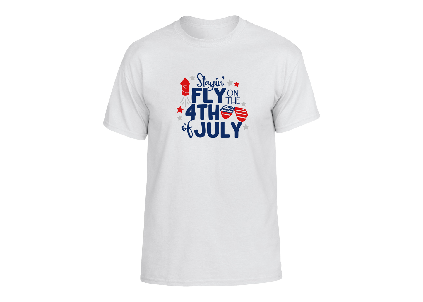 Stayin Fly on The 4th of July Unisex T-Shirt