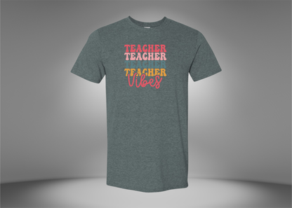 Teacher Vibes Unisex T-Shirt