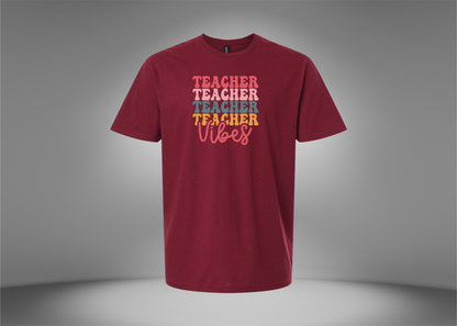 Teacher Vibes Unisex T-Shirt