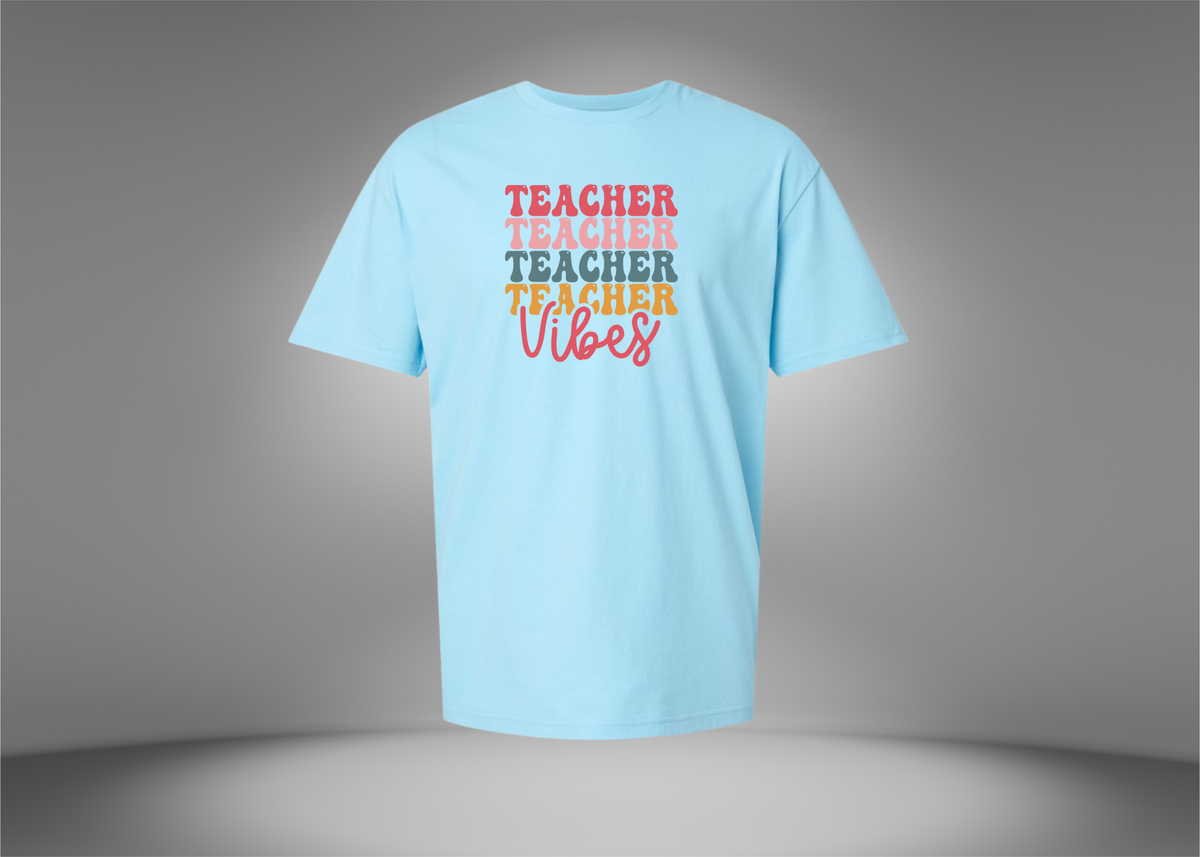 Teacher Vibes Unisex T-Shirt