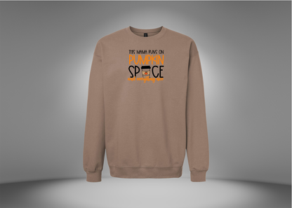 This Mama Runs on Pumkin Spice Sweatshirt