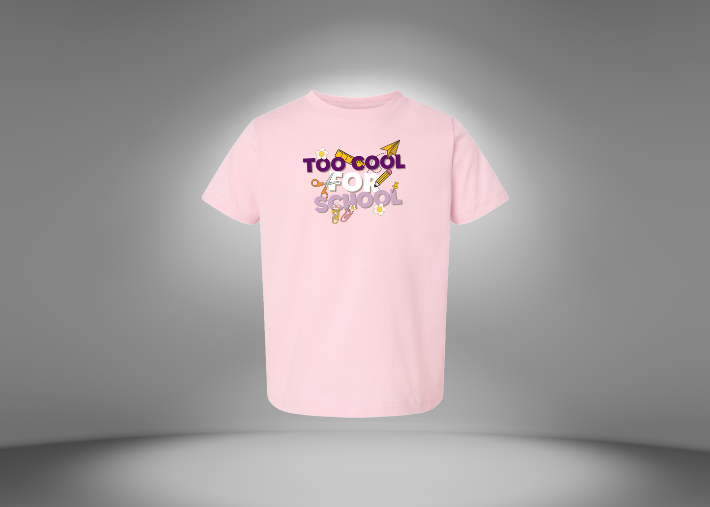 Too Cool For School Toddler T-Shirt
