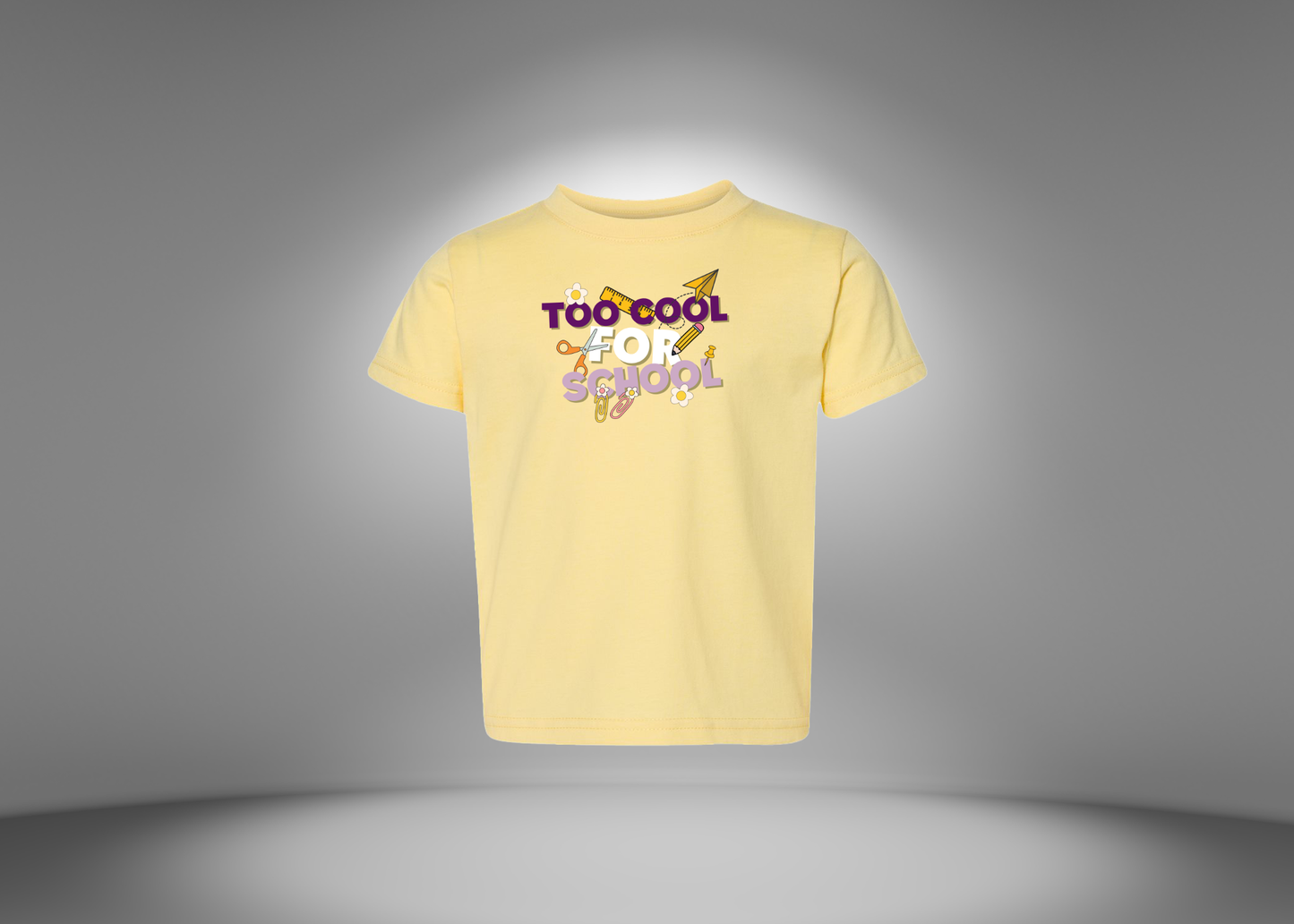 Too Cool For School Toddler T-Shirt