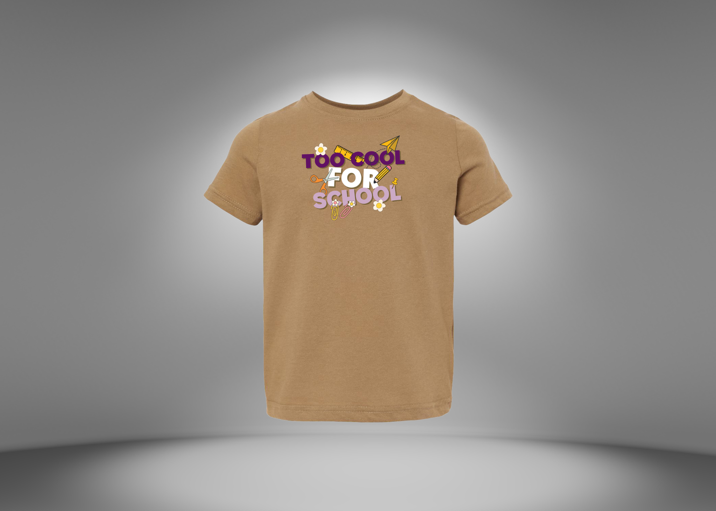 Too Cool For School Toddler T-Shirt