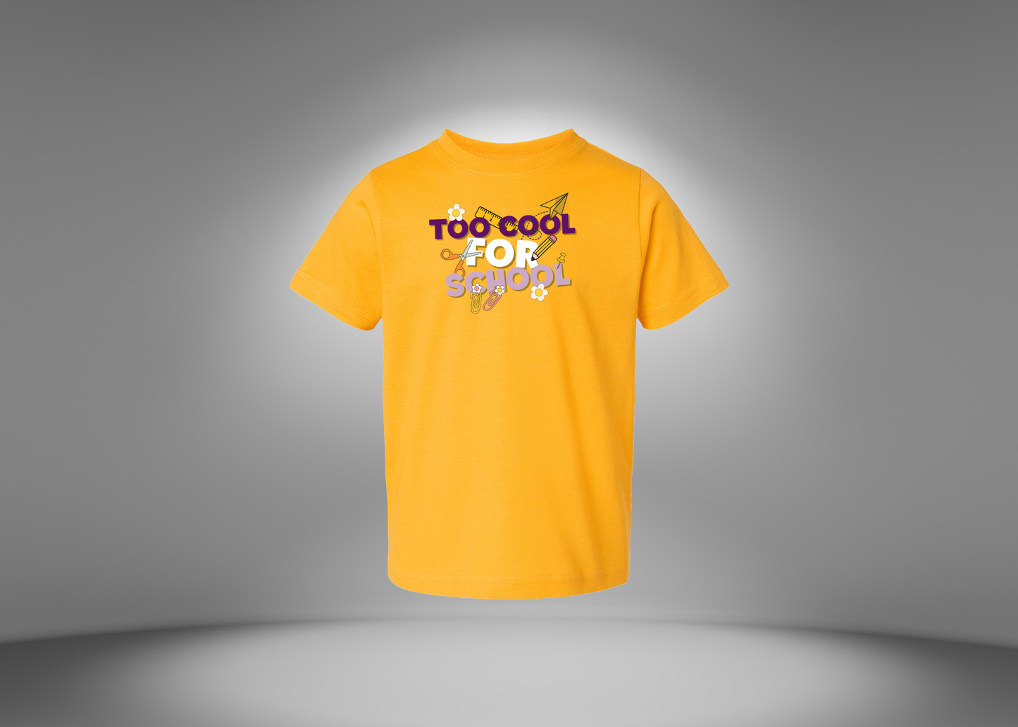Too Cool For School Toddler T-Shirt