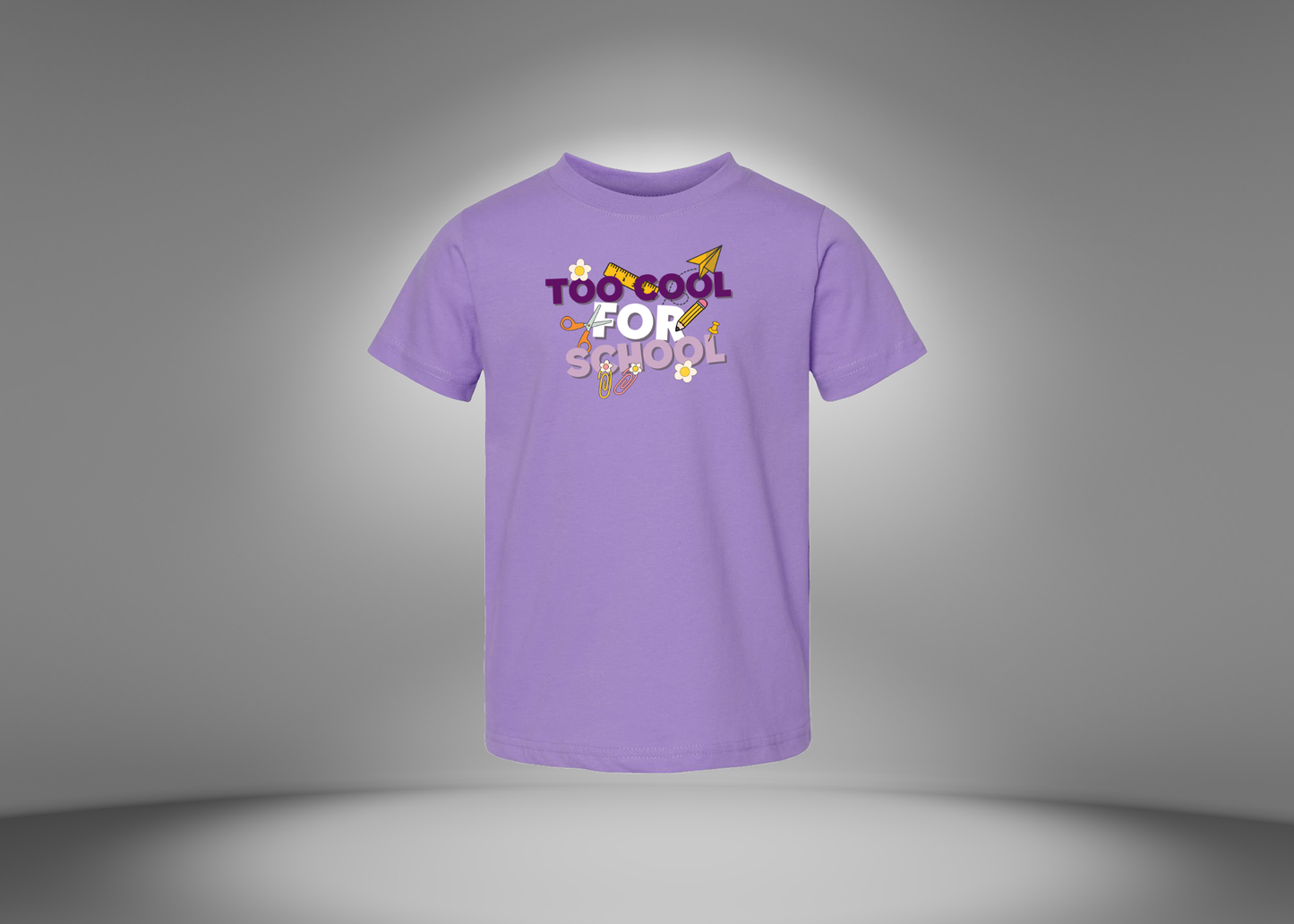 Too Cool For School Toddler T-Shirt