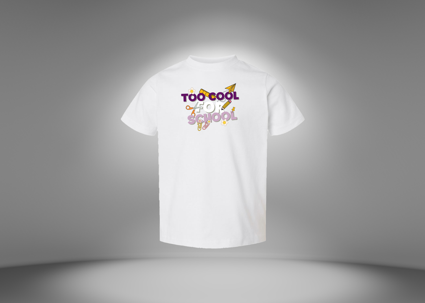 Too Cool For School Toddler T-Shirt