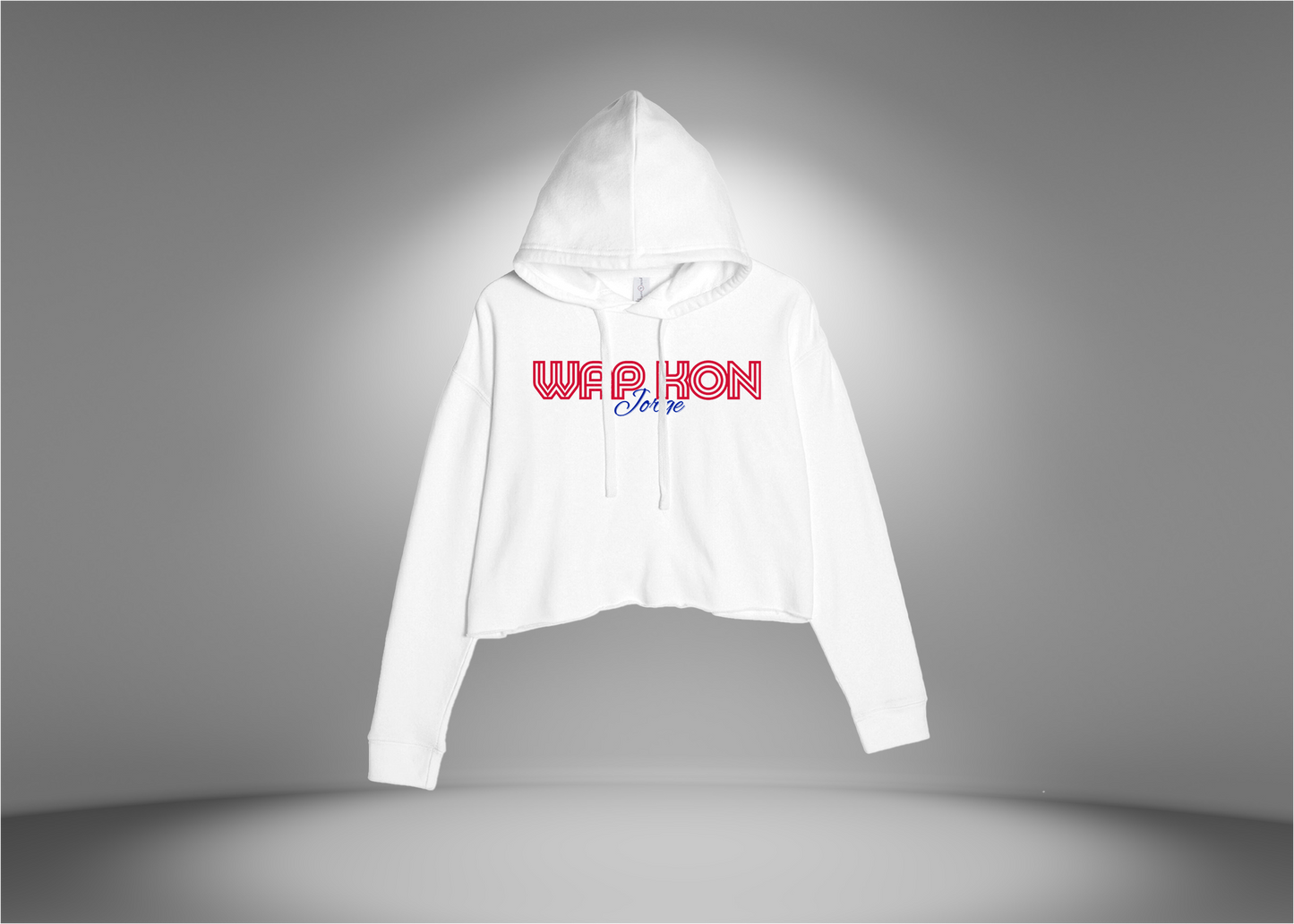 Wap Kon Jorge Crop Women's Hoodie